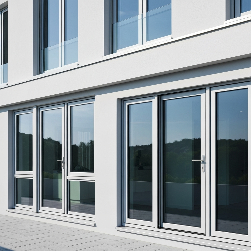 Aluminium doors and windows system